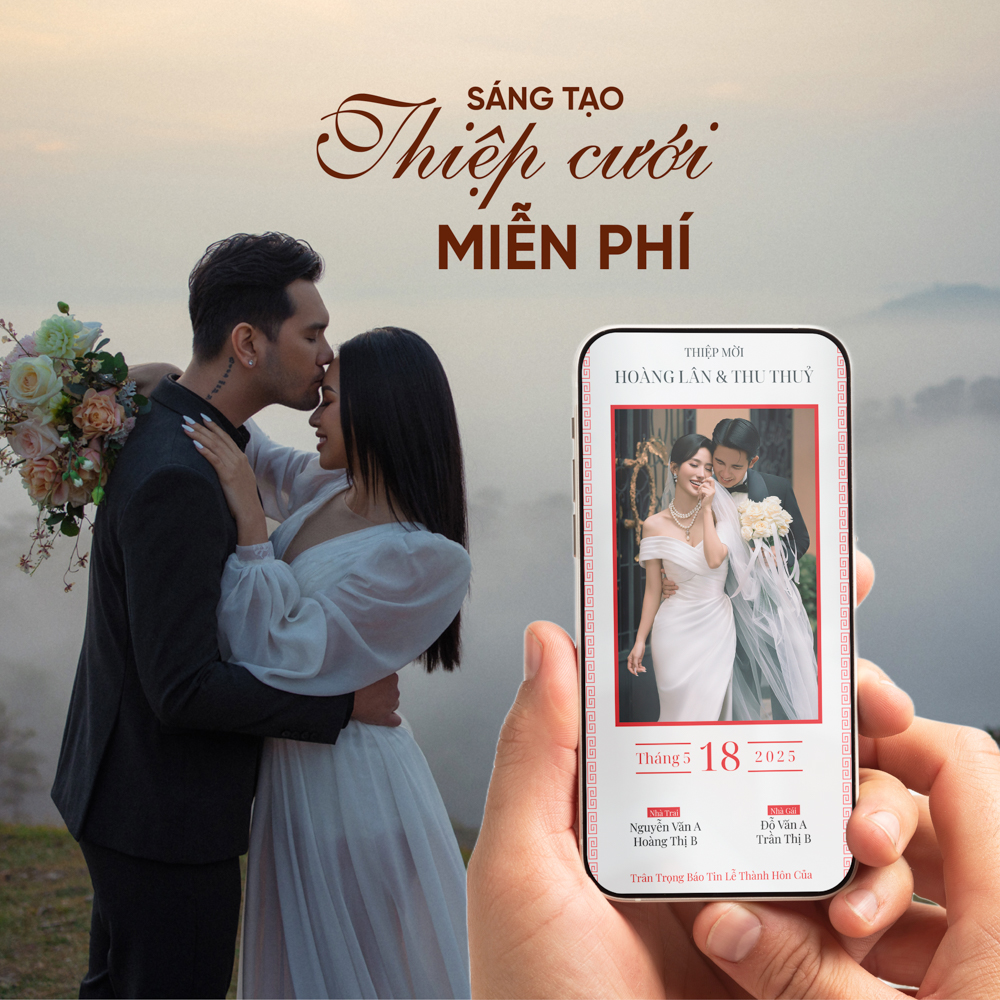 Thiệp cưới online
